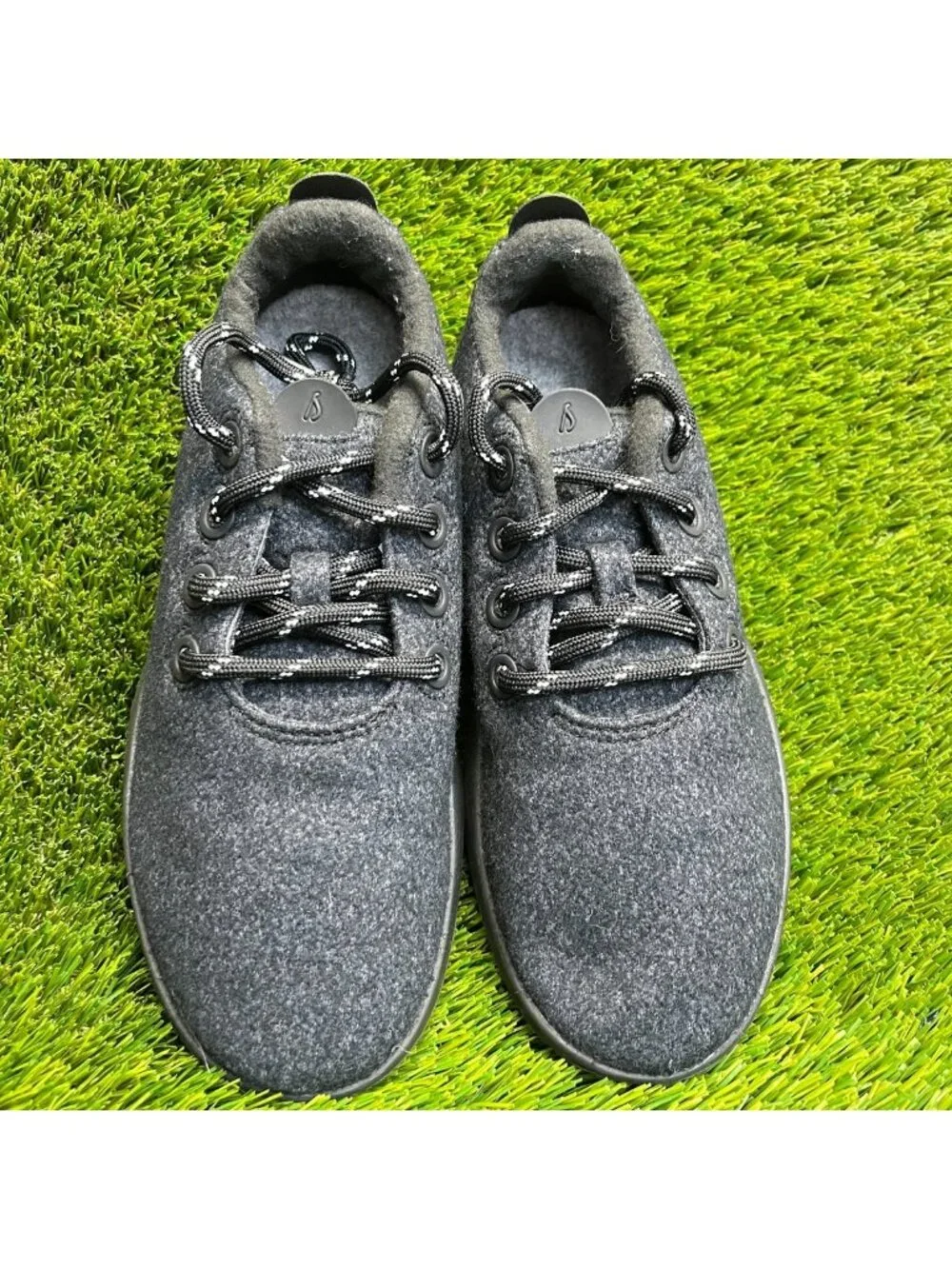 Allbirds Wool Runner Mizzle Womens Size 8 Black Athletic Running Shoes Sneakers